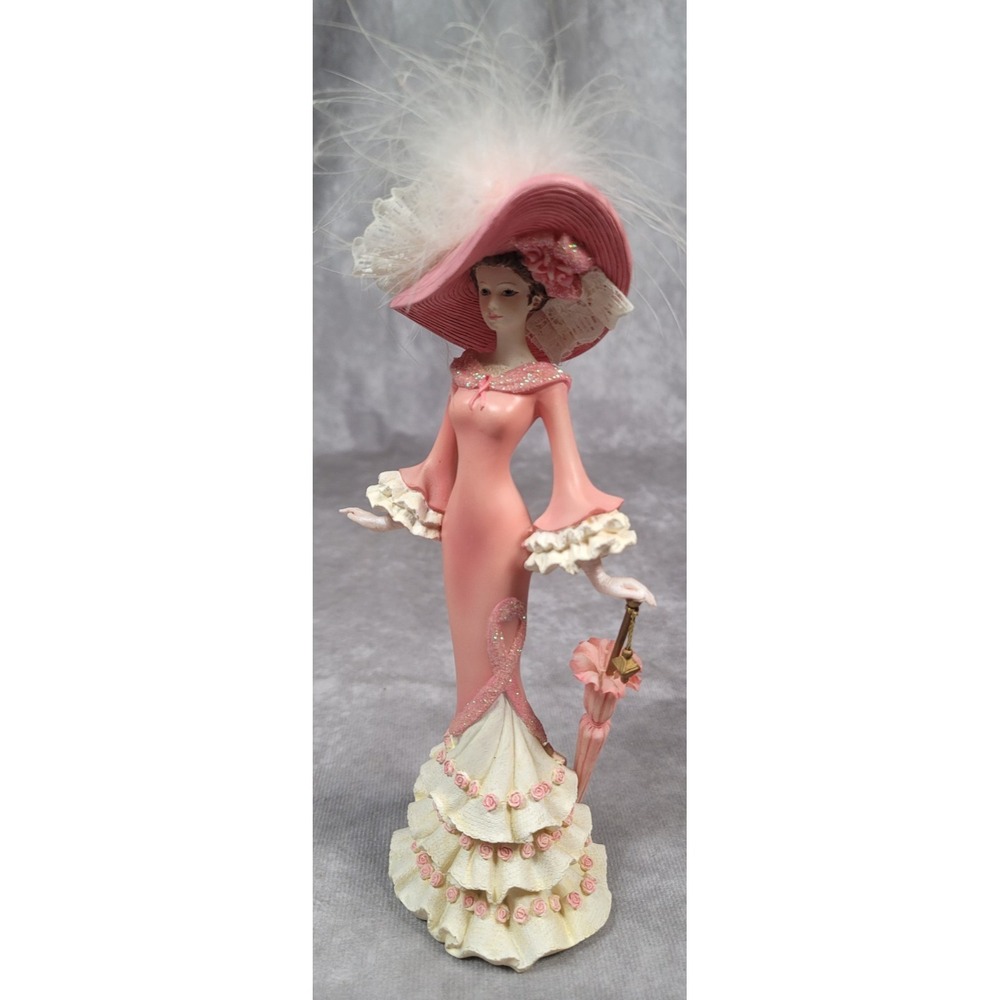 Thomas Kinkade "A Vision of Hope" Figurine Inspirations of Hope Lady Parasol 8" - Picture 3 of 7